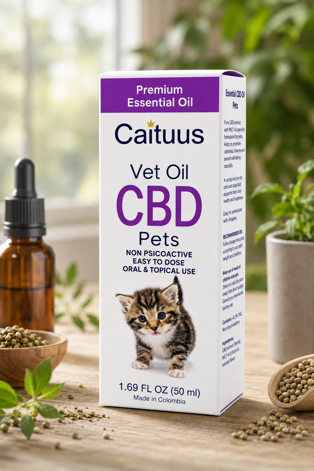 Aceite CBD 50ml (Mascotas)